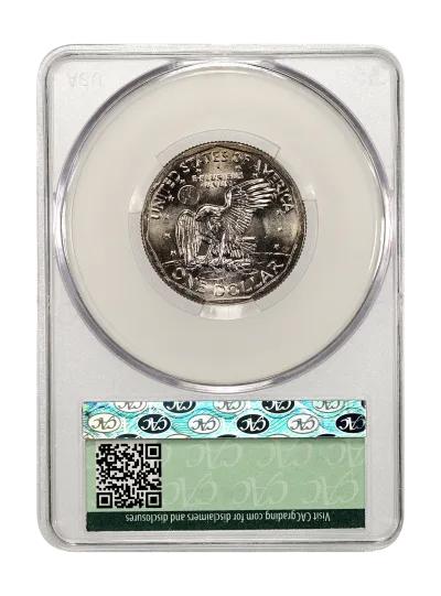 CAC Grading Coin Reverse