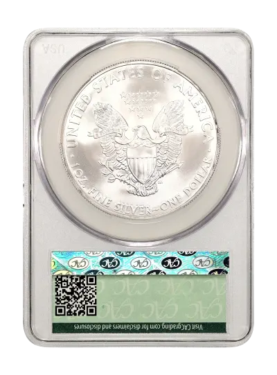 CAC Grading Coin Reverse