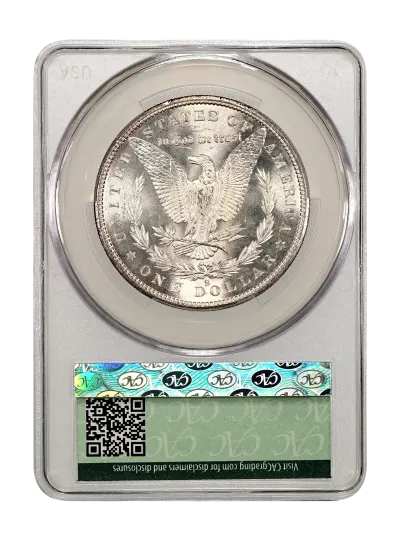 CAC Grading Coin Reverse