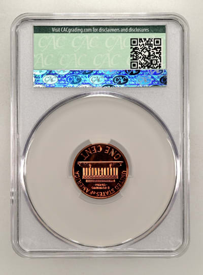 CAC Grading Coin Reverse