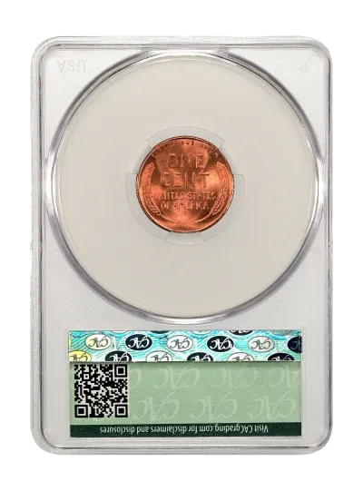 CAC Grading Coin Reverse