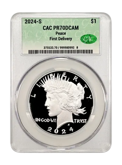 CAC Grading Coin Obverse