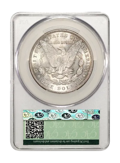 CAC Grading Coin Reverse