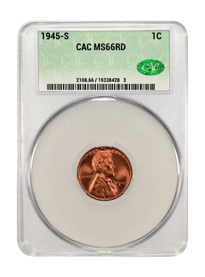 CAC Grading Coin Obverse