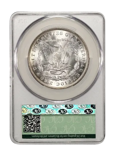 CAC Grading Coin Reverse