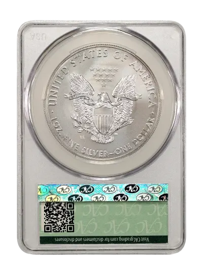 CAC Grading Coin Reverse