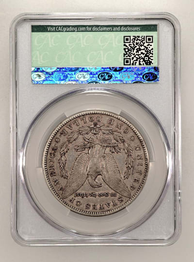 CAC Grading Coin Reverse