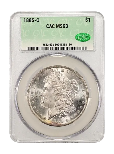 CAC Grading Coin Obverse