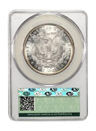 CAC Grading Coin Reverse