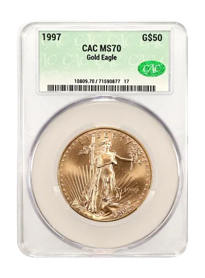 CAC Grading Coin Obverse
