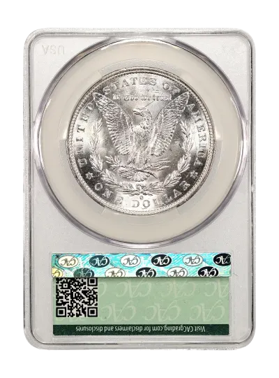 CAC Grading Coin Reverse