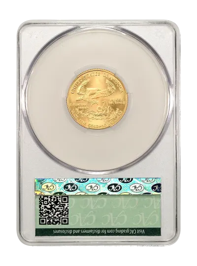 CAC Grading Coin Reverse