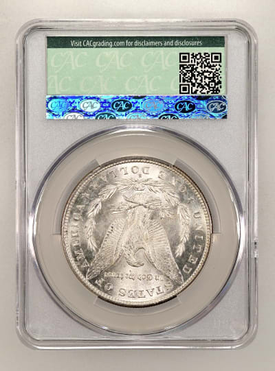 CAC Grading Coin Reverse