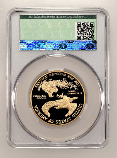 CAC Grading Coin Reverse