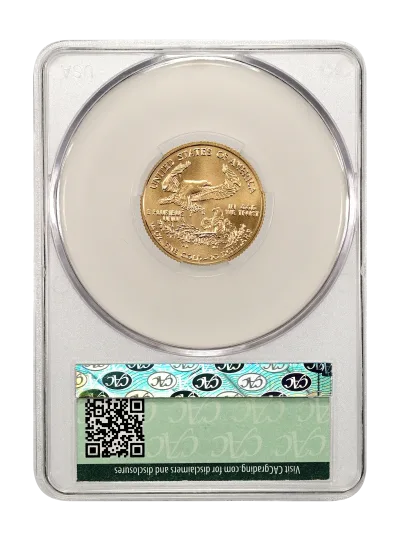 CAC Grading Coin Reverse