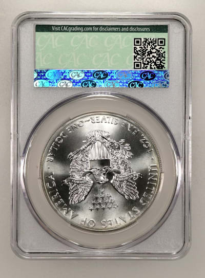 CAC Grading Coin Reverse