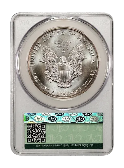 CAC Grading Coin Reverse