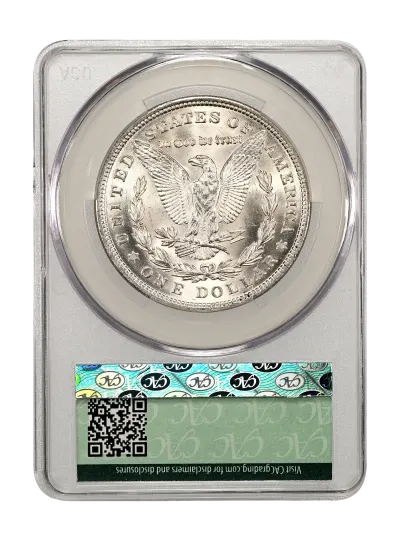 CAC Grading Coin Reverse