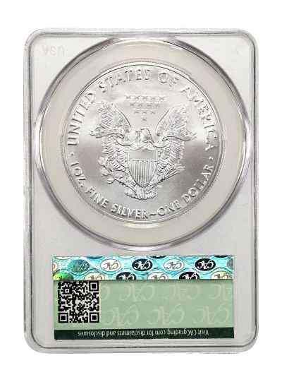 CAC Grading Coin Reverse