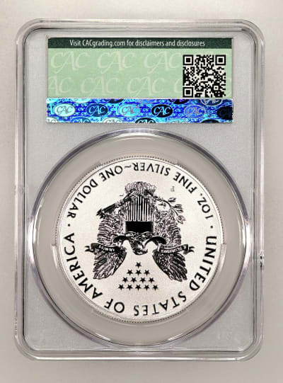 CAC Grading Coin Reverse