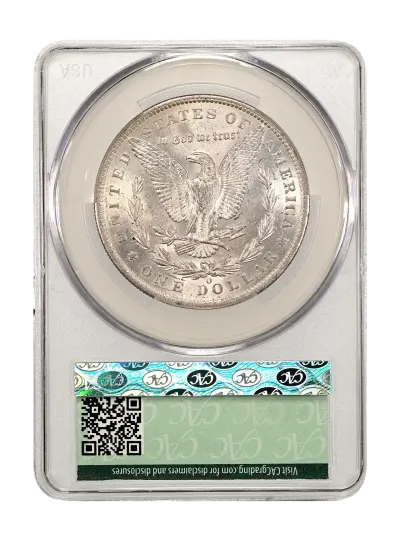 CAC Grading Coin Reverse