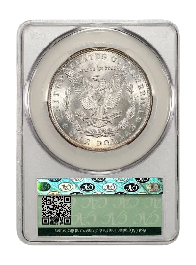 CAC Grading Coin Reverse