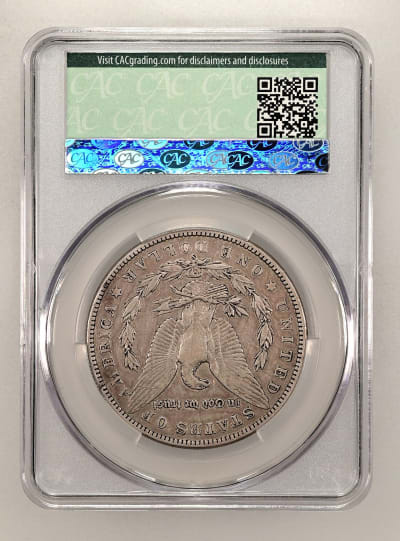 CAC Grading Coin Reverse