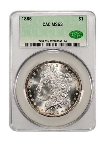 CAC Grading Coin Obverse