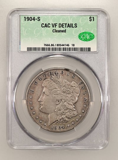 CAC Grading Coin Obverse