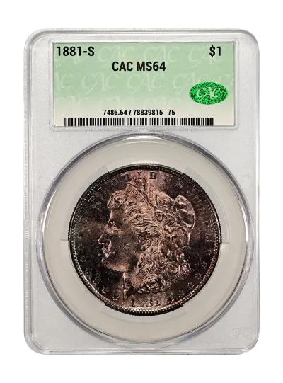 CAC Grading Coin Obverse