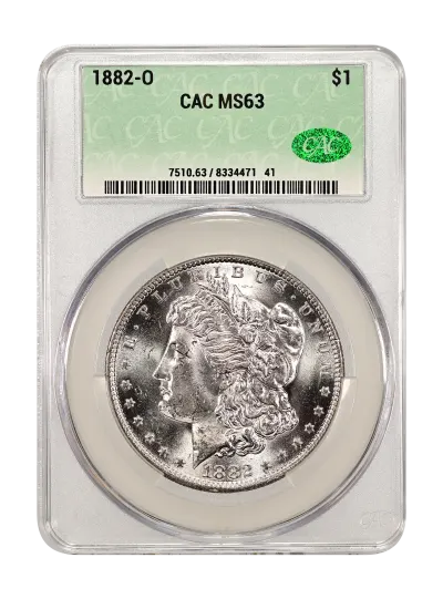 CAC Grading Coin Obverse
