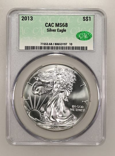 CAC Grading Coin Obverse