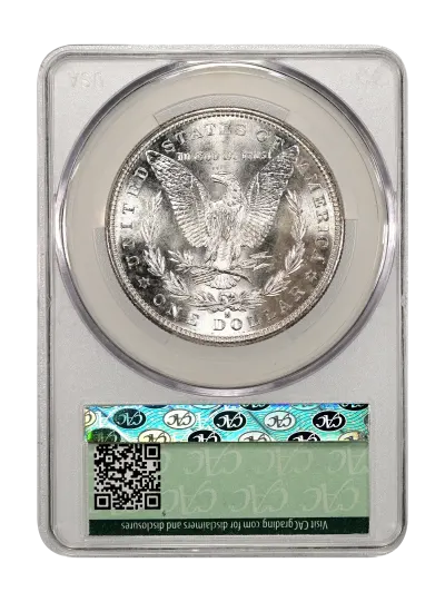 CAC Grading Coin Reverse