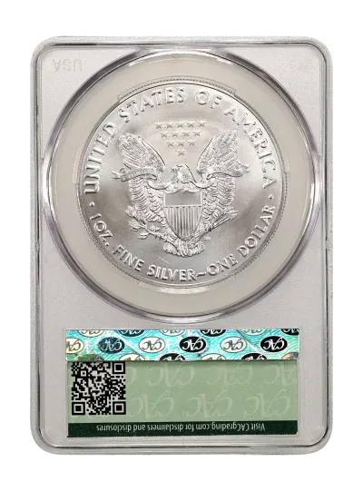 CAC Grading Coin Reverse