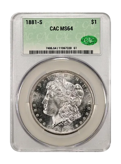 CAC Grading Coin Obverse