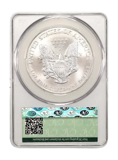 CAC Grading Coin Reverse