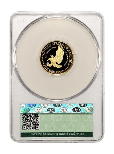 CAC Grading Coin Reverse