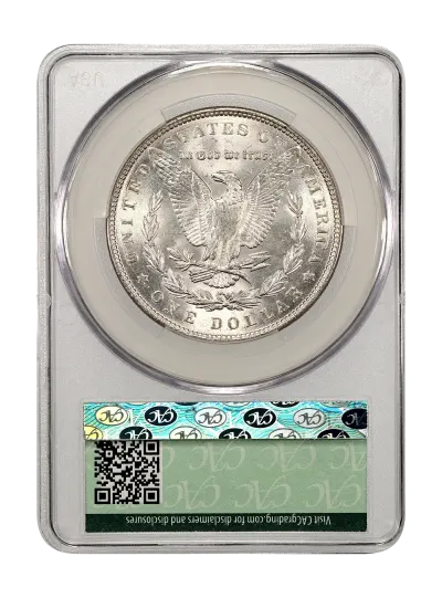 CAC Grading Coin Reverse