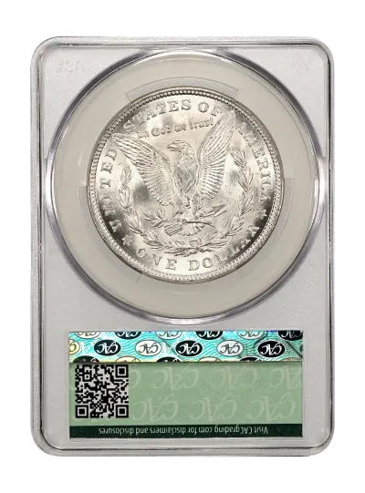 CAC Grading Coin Reverse