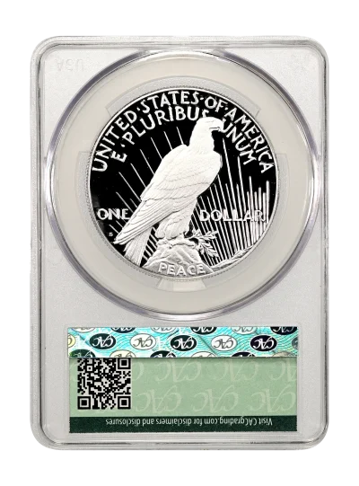 CAC Grading Coin Reverse