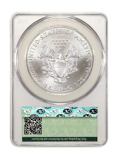CAC Grading Coin Reverse