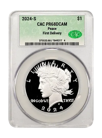 CAC Grading Coin Obverse