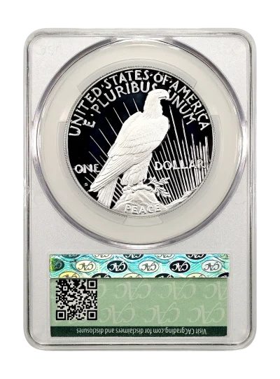 CAC Grading Coin Reverse