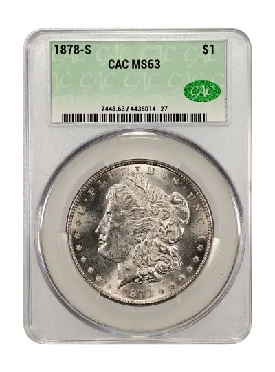 CAC Grading Coin Obverse