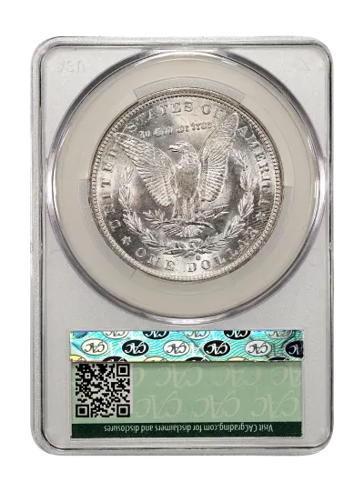 CAC Grading Coin Reverse