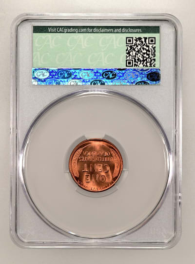 CAC Grading Coin Reverse