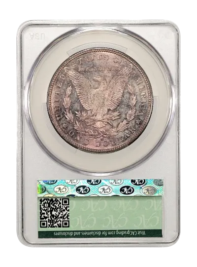 CAC Grading Coin Reverse