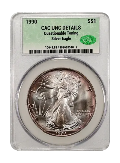 CAC Grading Coin Obverse