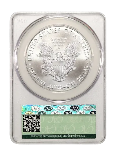 CAC Grading Coin Reverse