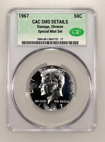 CAC Grading Coin Obverse